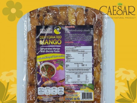 มะม่วงอบแห้งคลุกกะปิ(ตราตวงรัก)